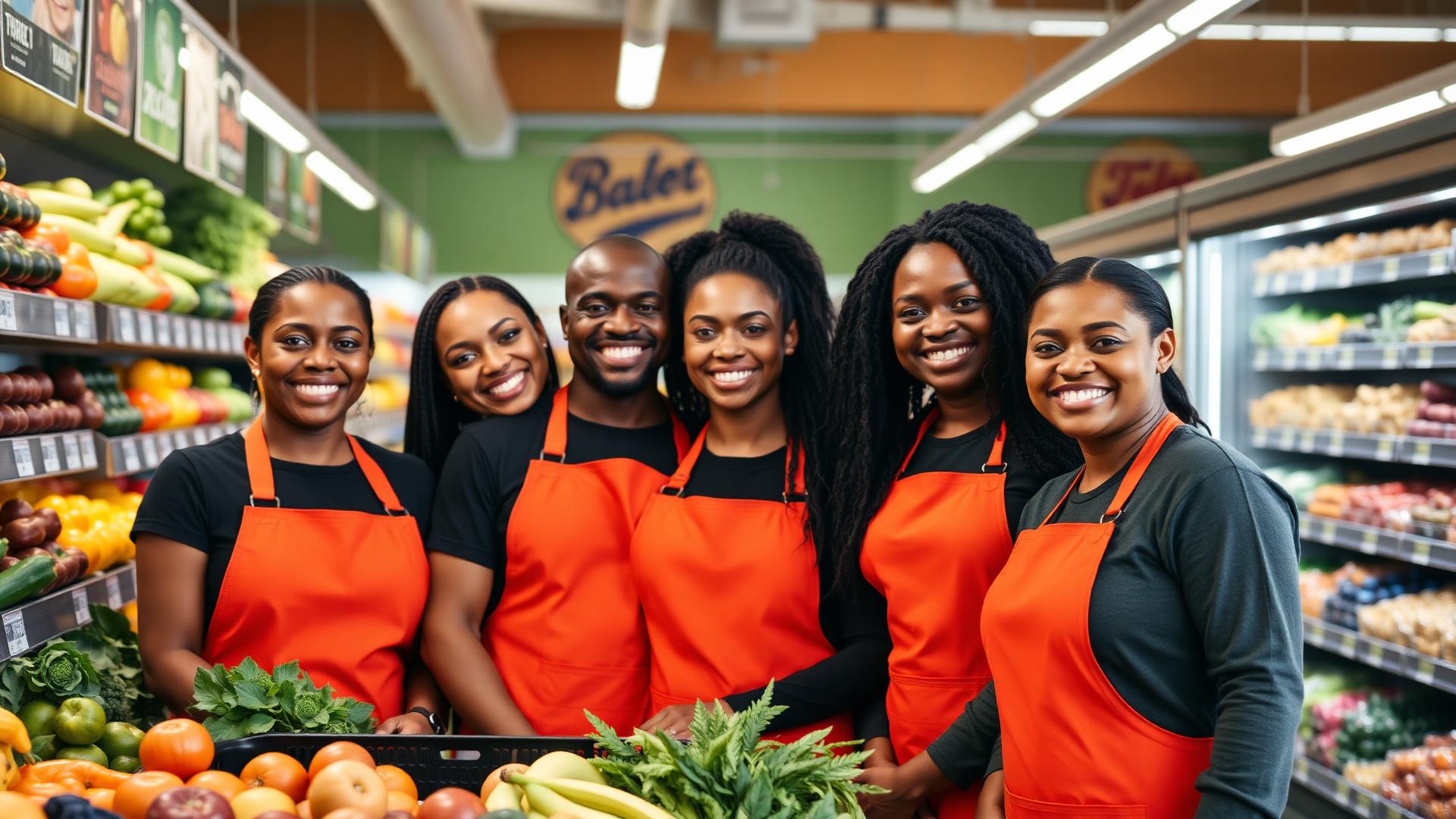 Happy First Choice Fresh Market team